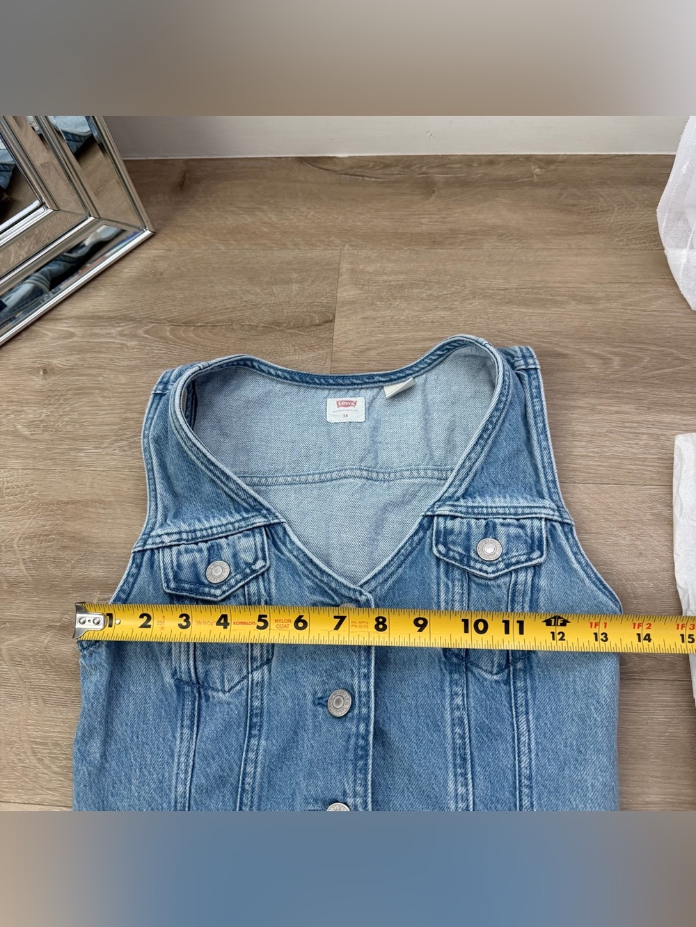 Aritzia Levi's Bella Denim Corset - Picture 4 of 9